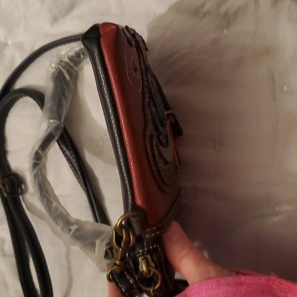 *Leather Rooster Crossbody Bag - Picture 10 of 13